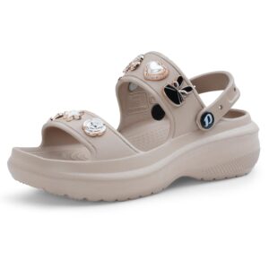 EXTRA SOFT Women's Metallic Charms Fashion Slippers