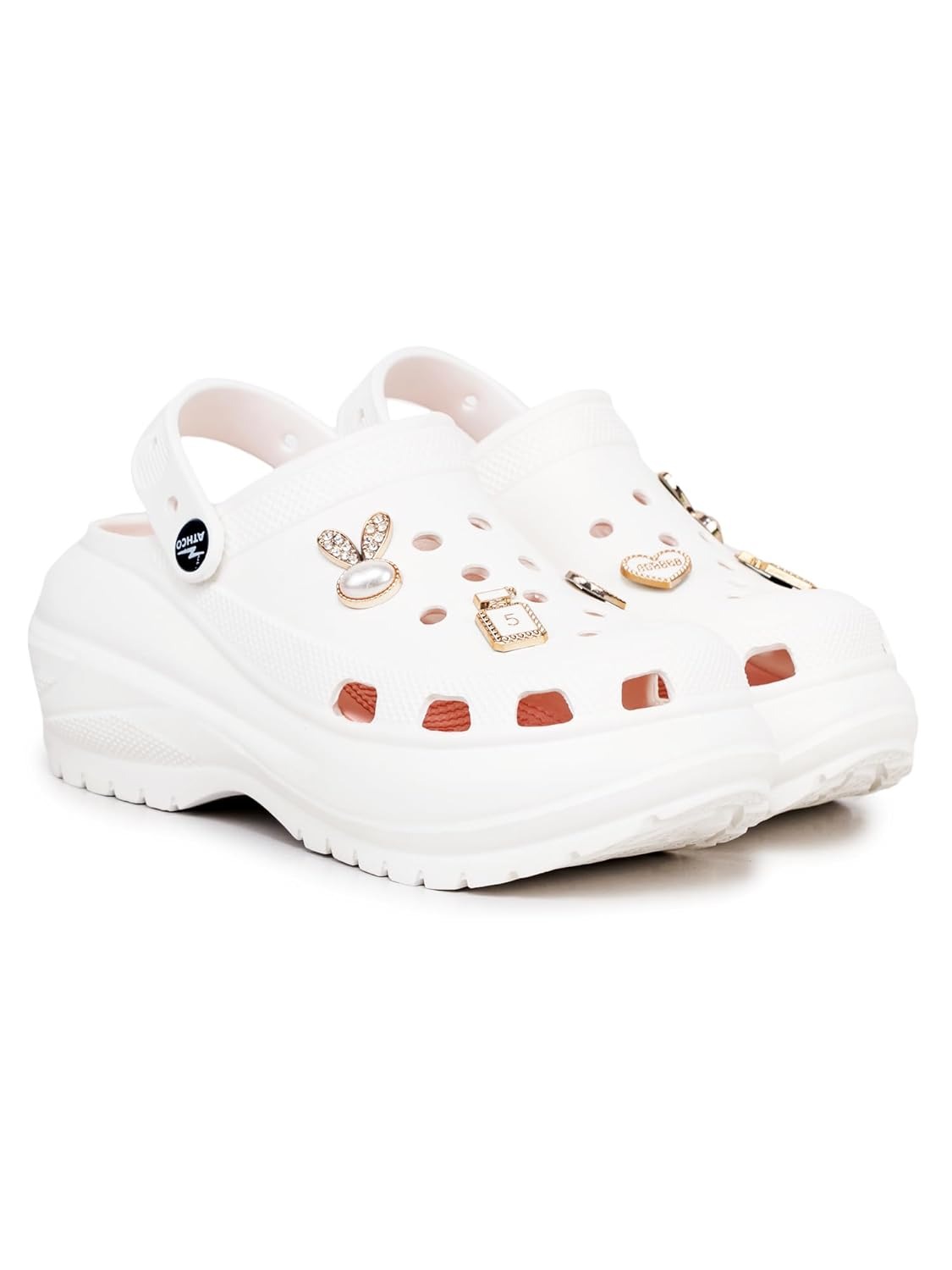 Dual-Color Soft EVA Cushioned Clogs For Women's|Girl's|